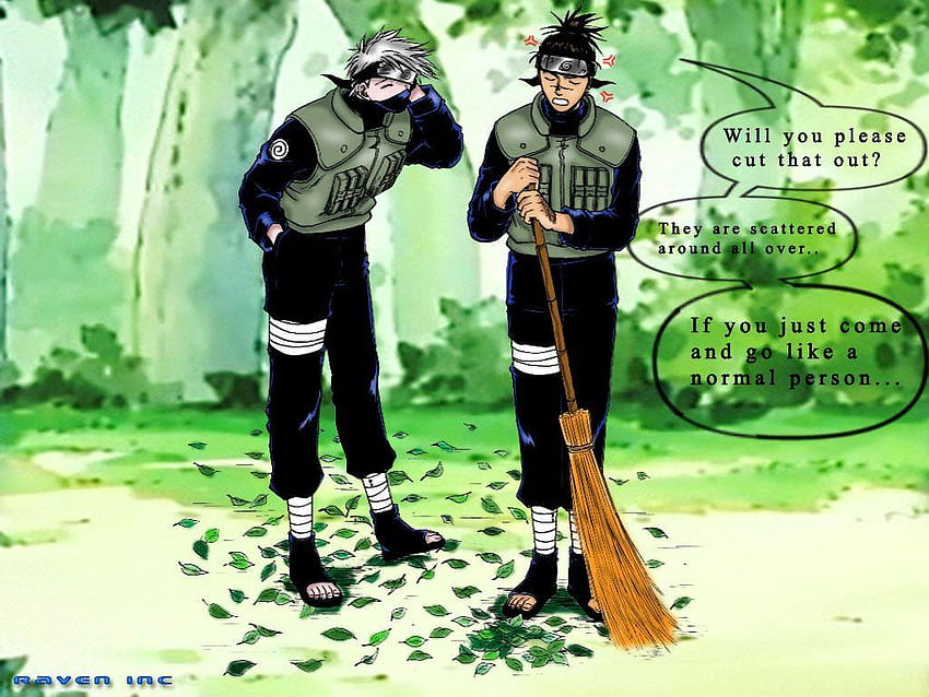 Umino Iruka, Hatake Kakashi (Kakashi Hatake)