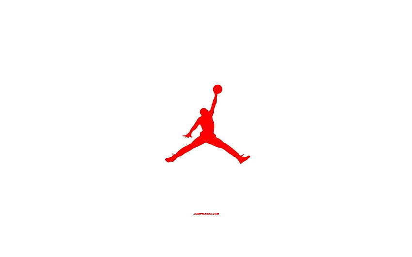 Red jordan logo HD wallpaper | Pxfuel