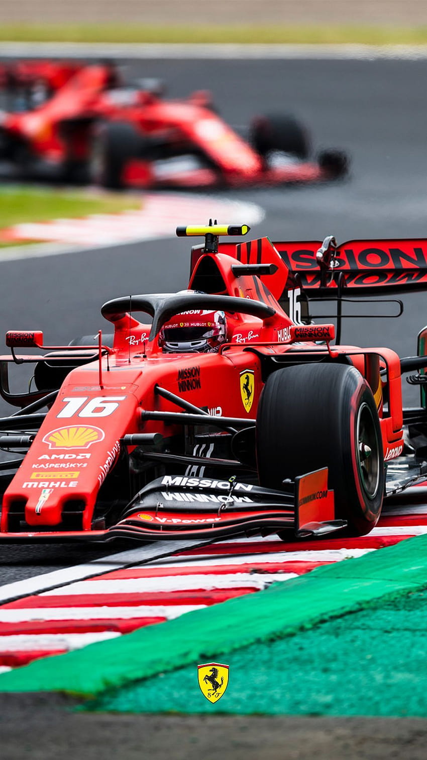 Scuderia Ferrari F1, ferrari Formula 1 2021 HD тапет за телефон