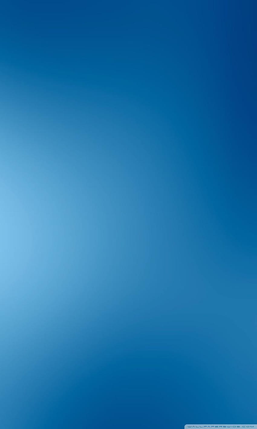 Simple Blue Backgrounds Ultra Backgrounds untuk, smartphone biru wallpaper ponsel HD