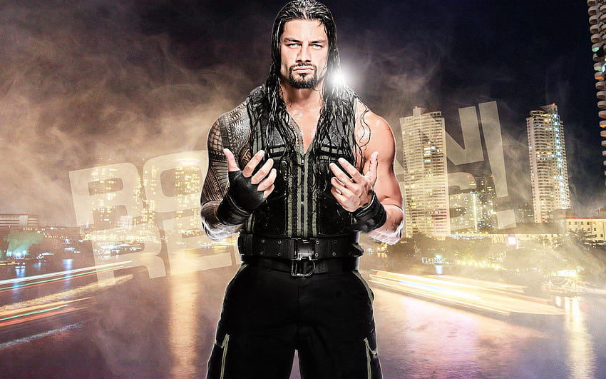 WWE-Superstar Roman regiert neulich Und WWE Roman regiert HD-Hintergrundbild