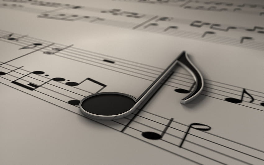 Music Notes, music score HD wallpaper