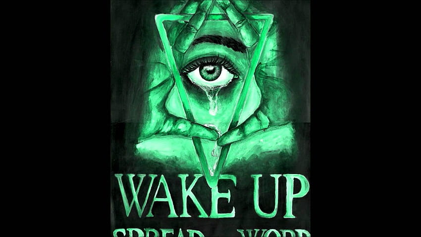 Trippy Illuminati, conspiracy HD wallpaper