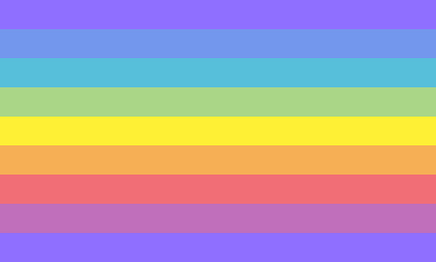 Bandiera arcobaleno, bandiera dell'orgoglio lesbico Sfondo HD
