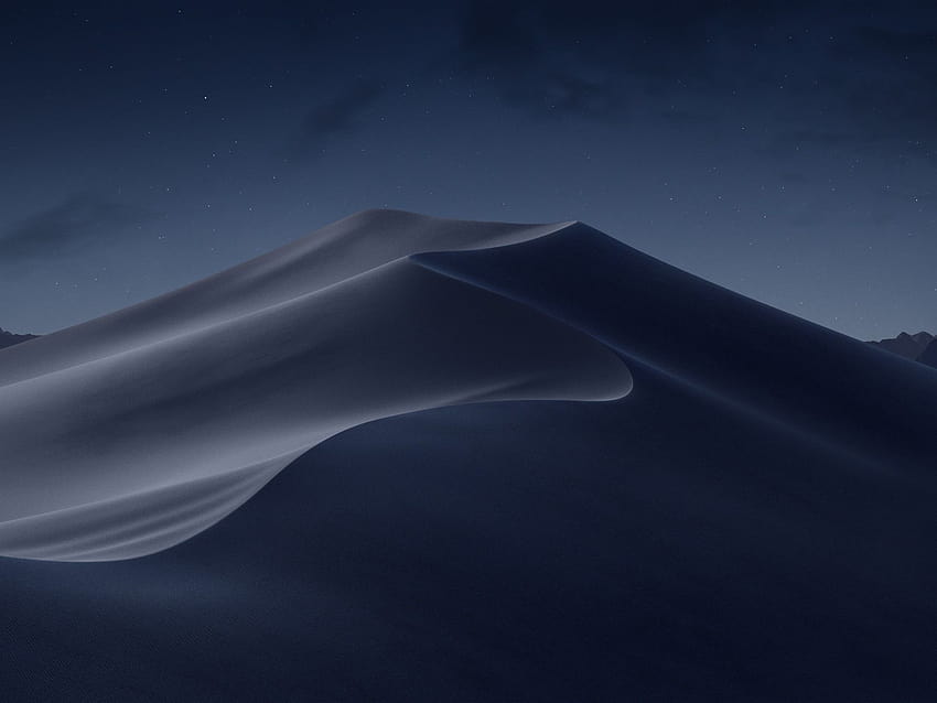 Mojave Desert, dune, night, stars 1242x2688 iPhone 11 Pro/XS Max HD wallpaper