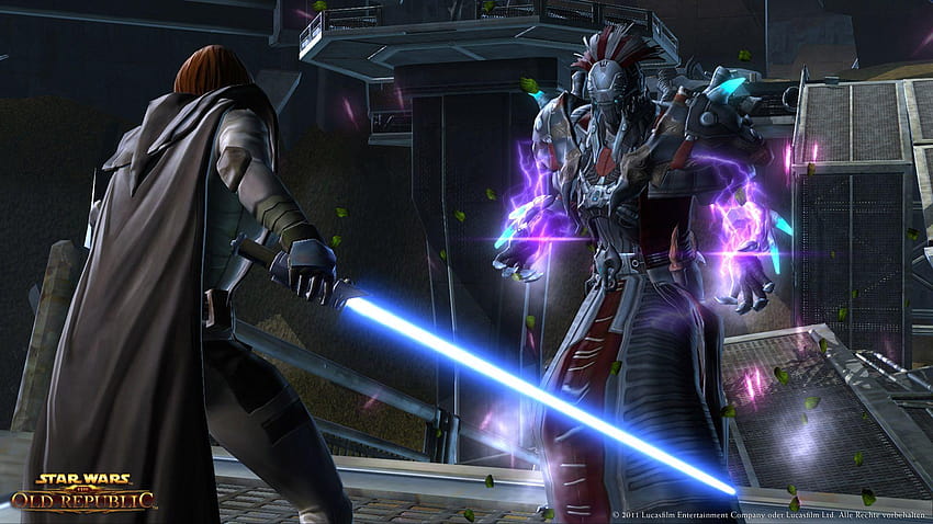 Star Wars The Old Republic Scene From The Video Game, action games scenes HD wallpaper