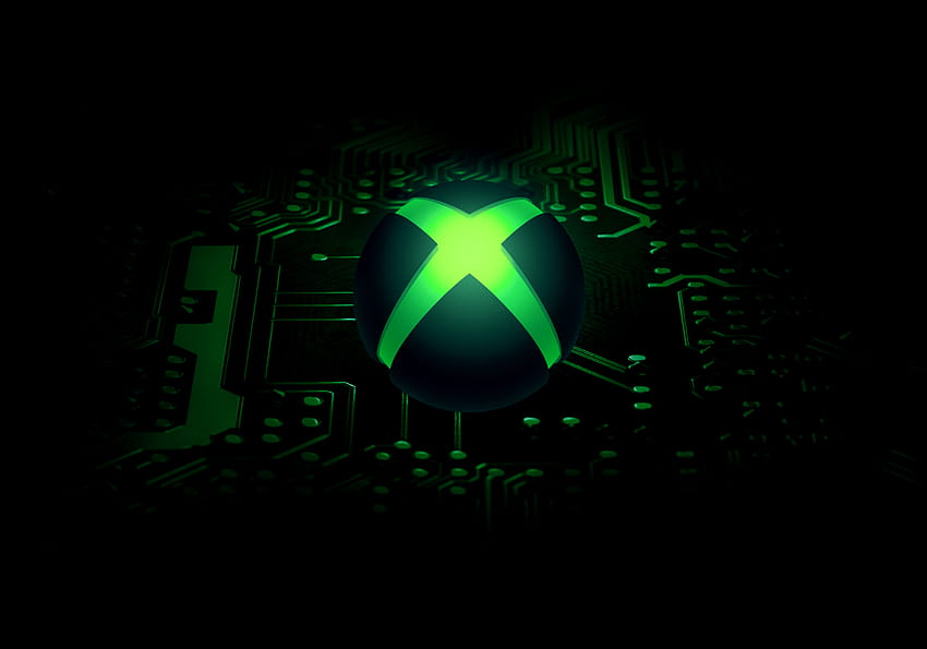 Xbox と背景、xbox one のロゴ 高画質の壁紙