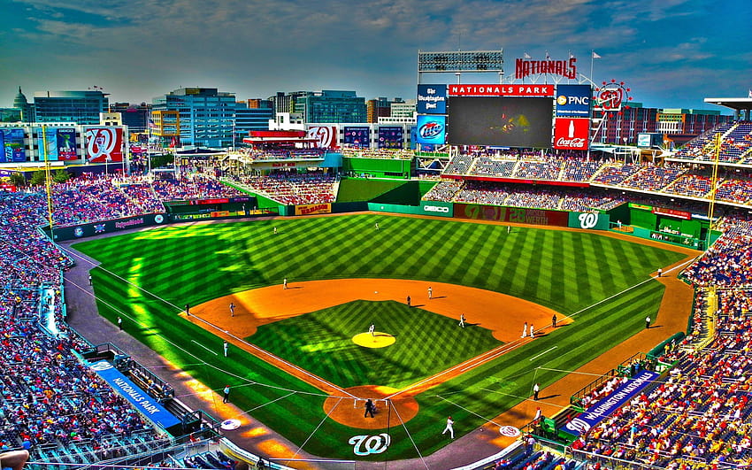 Baseballstadion, bestes Baseballstadion, Washingtoner Staatsangehörige HD-Hintergrundbild