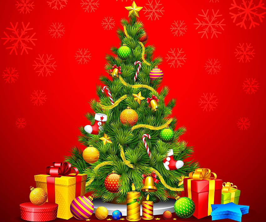 7 Christmas Tree Backgrounds, christmas tarp HD wallpaper