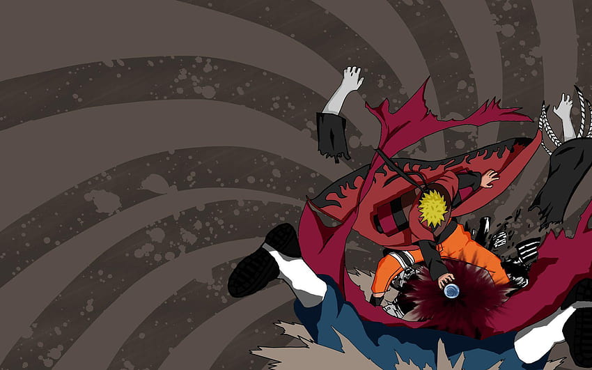 Naruto Shippuden Naruto Sage Mode Rasengan vs Pain Akatsuki, naruto vs pain HD wallpaper