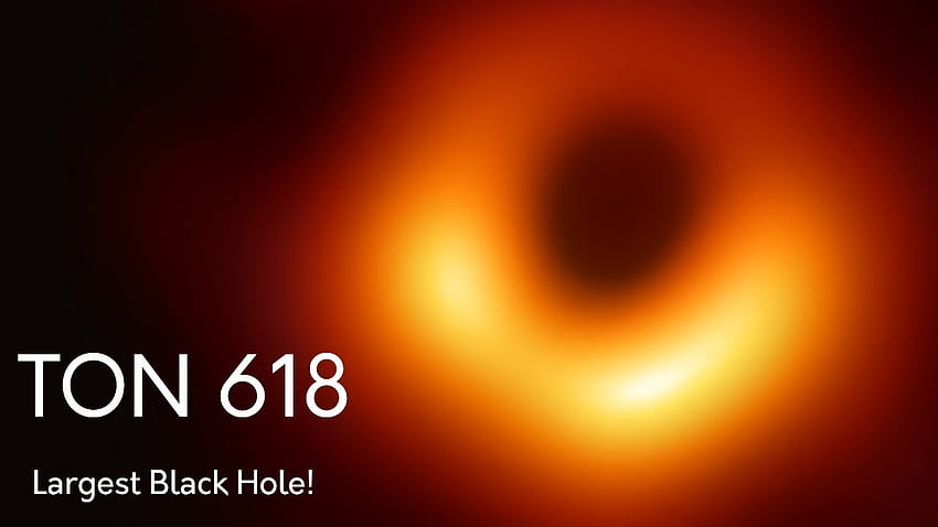 Visite du plus grand trou noir de l'univers, tonne 618 Fond d'écran HD