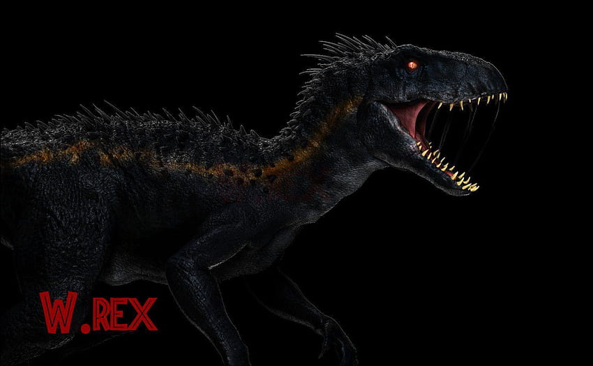 Jurassic World Fallen Kingdom Indoraptor W Rex HD wallpaper