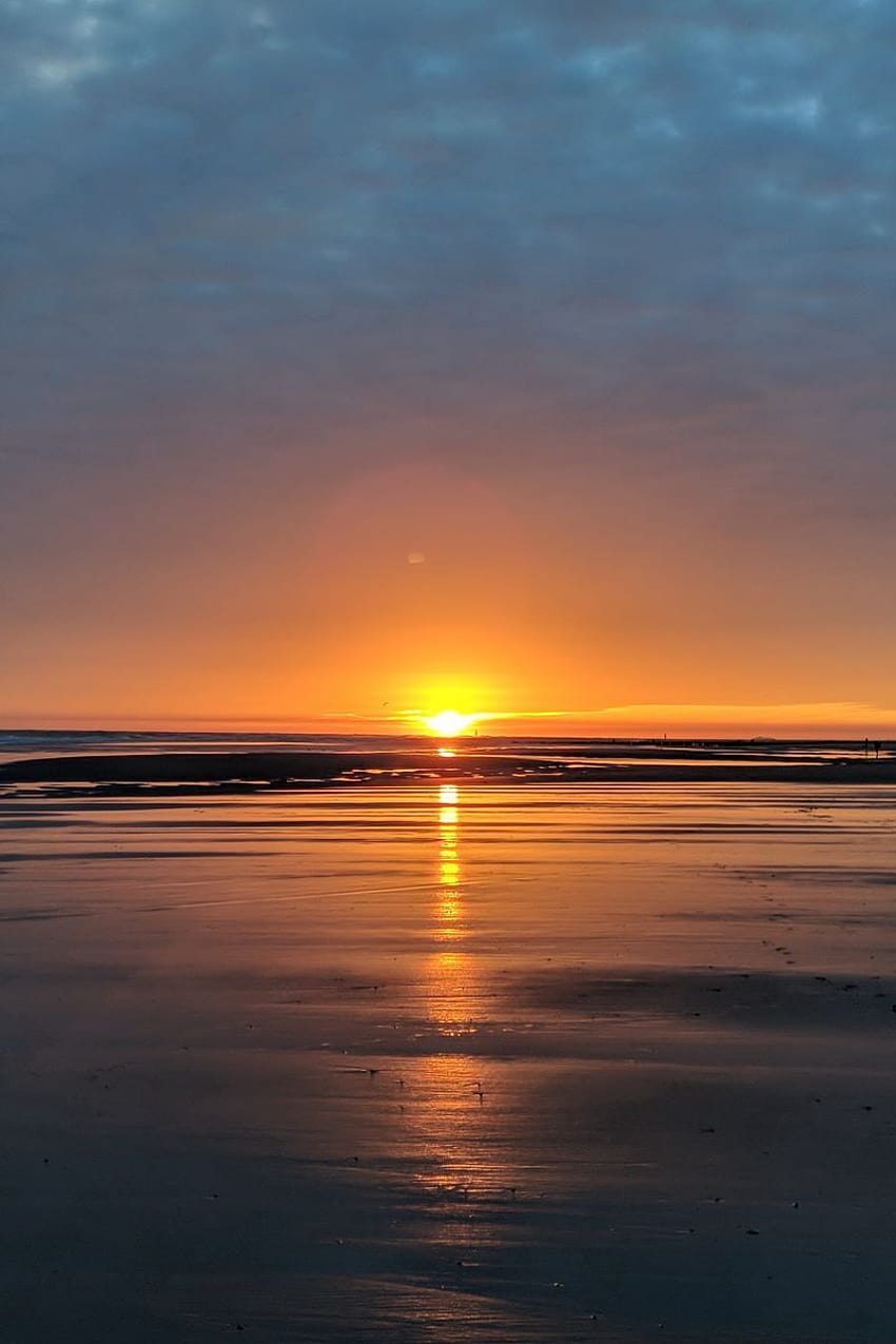 800x1200 sea, horizon, dawn, sun, clouds, sunset harmony HD phone wallpaper