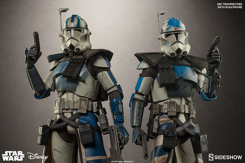 Star Wars Arc Clone Trooper: Fives Phase II Armor Sixth Scal, 클론 트루퍼 kix HD 월페이퍼