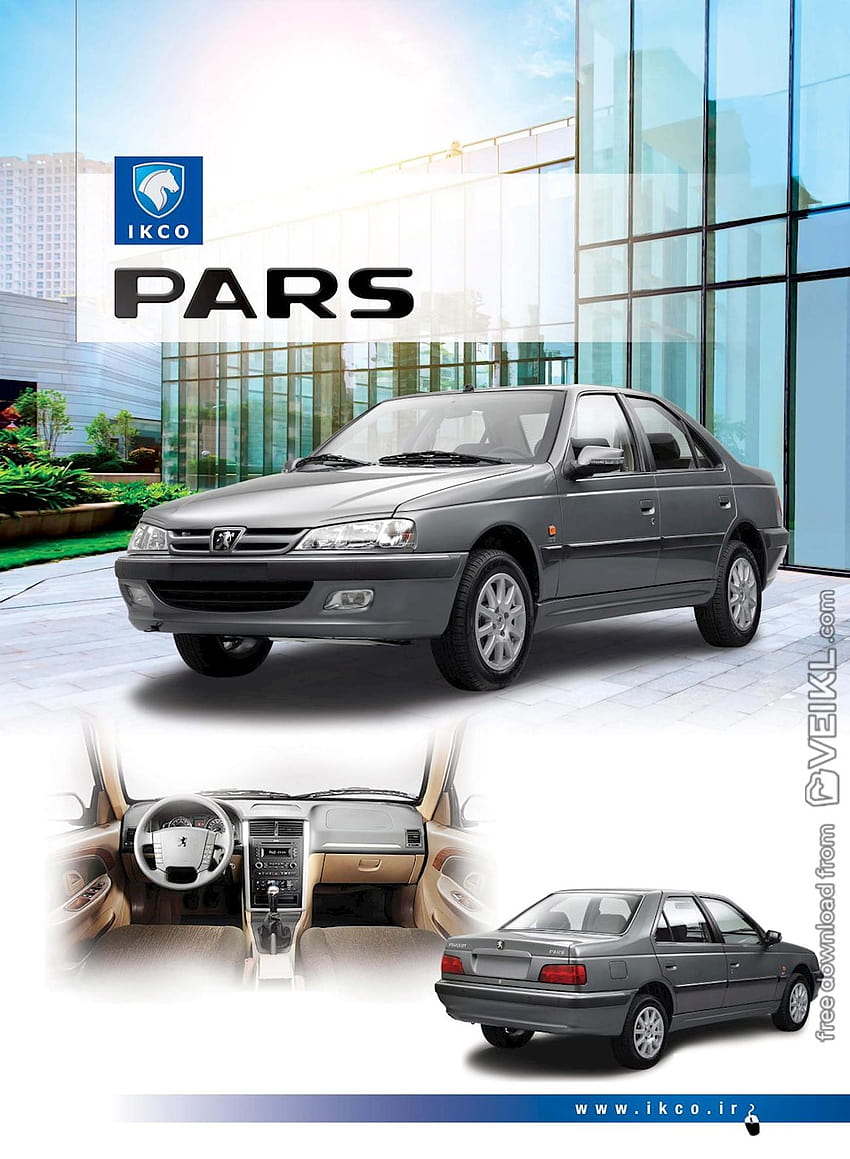 Брошура на Peugeot Pars Иран 2019 EN HD тапет за телефон