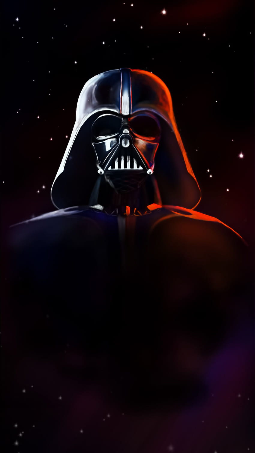 Guerre stellari, poster di Darth Vader Sfondo del telefono HD