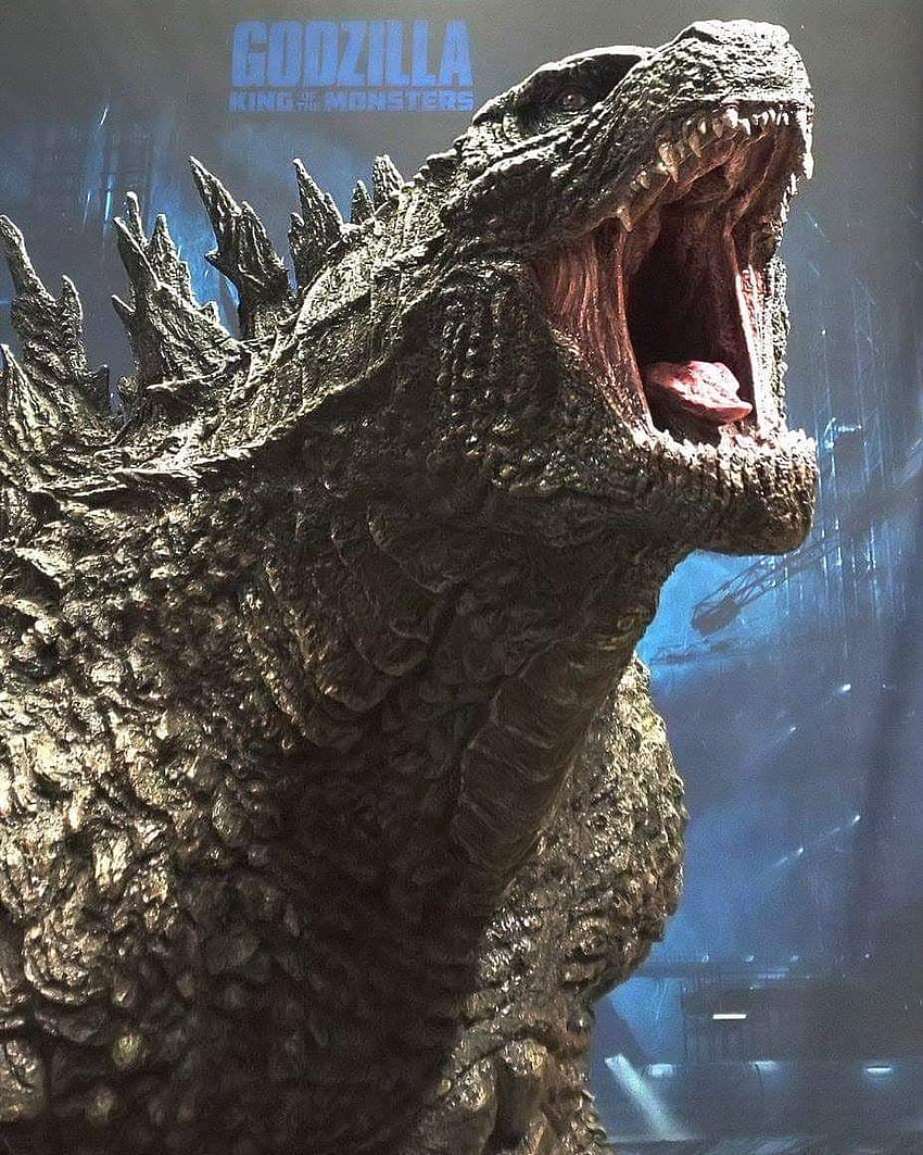Godzilla-Gesicht HD-Handy-Hintergrundbild