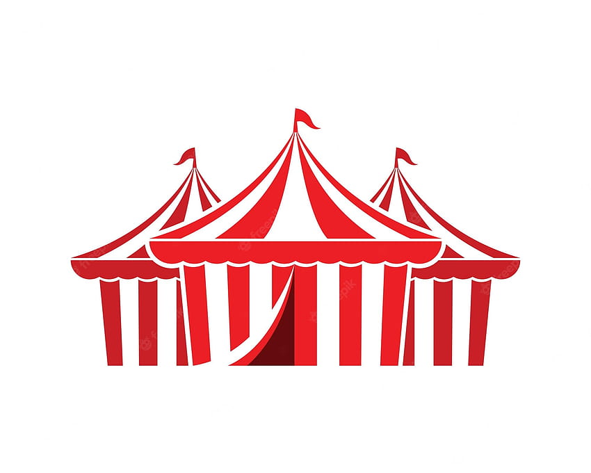 Лого на циркова шатра HD тапет