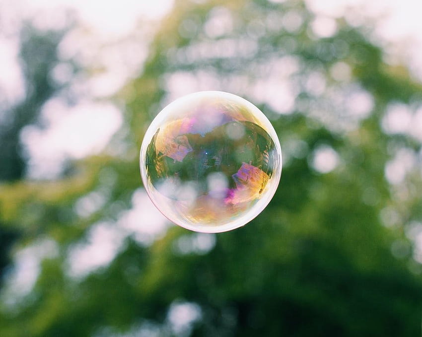 75 Bubbles [HQ], water bubble circle HD wallpaper