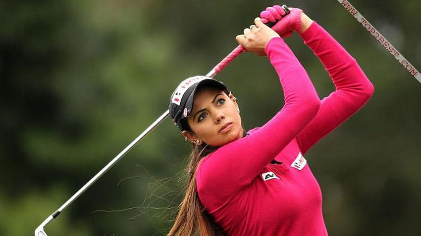 Sharmila Nicollet 2014, women golfers HD wallpaper