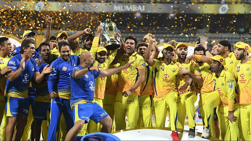 IPL 2018: Kapitan CSK MS Dhoni ujawnia mantrę stojącą za podnoszeniem trofeum, csk 2019 Tapeta HD