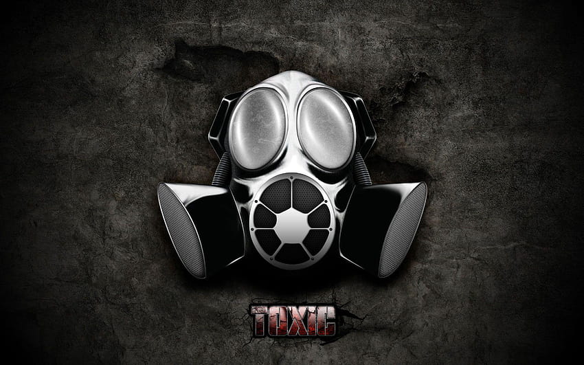 Toxic Mask HD wallpaper