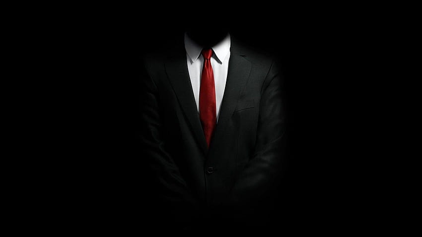 Анонимен фон за костюм Presnetation, анонимен фон HD тапет
