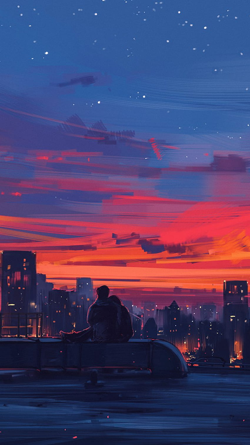 Couple Sunset Love IPhone, couples iphone HD phone wallpaper
