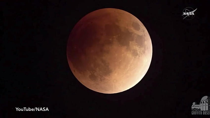 Eclipse 2018 update: Watch again as Super Blue Blood Moon lights up, lunar eclipse 2019 HD wallpaper
