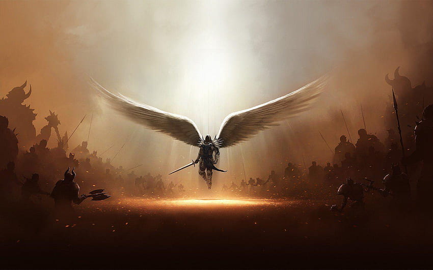 Artwork Wings Angels Undead, hippogriff HD wallpaper