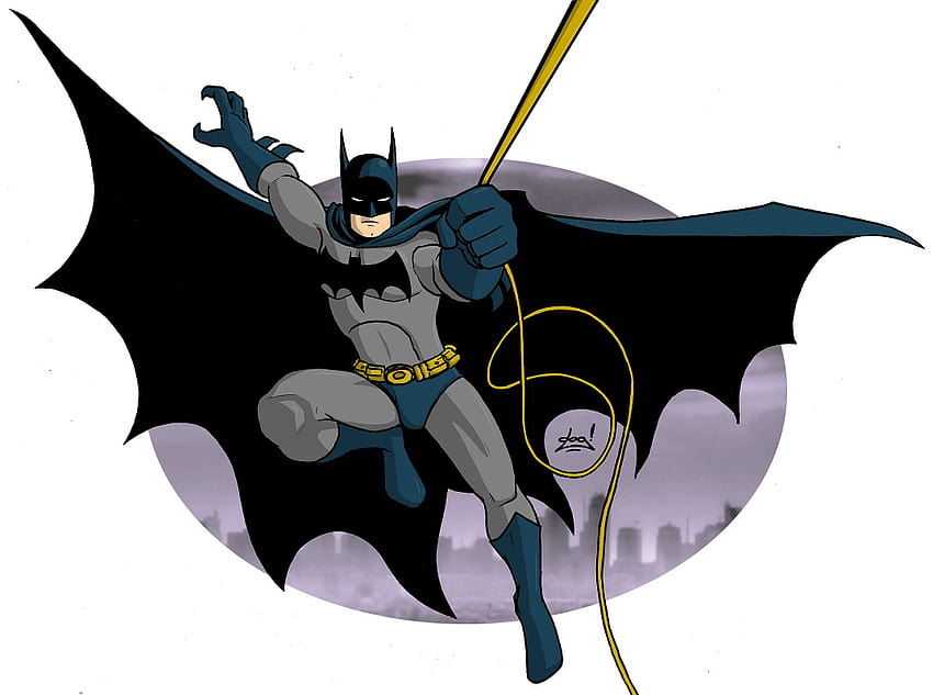 batman swings, batman swinging HD wallpaper