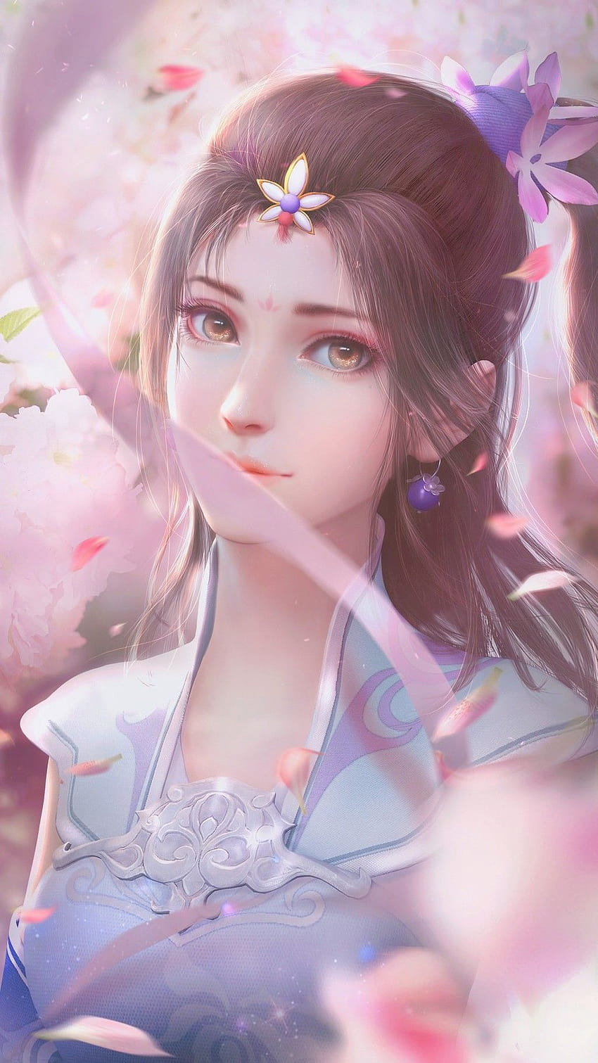 Premium Photo | Modern anime character of chinese girl AI generated