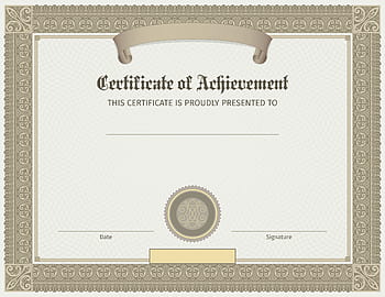 Certificate template brown png HD wallpapers | Pxfuel