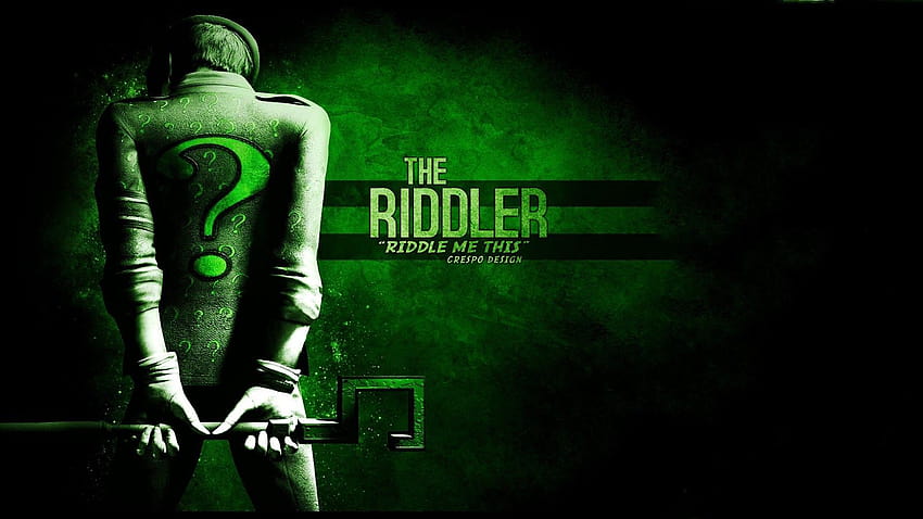 Riddler, sekolah teka-teki Wallpaper HD