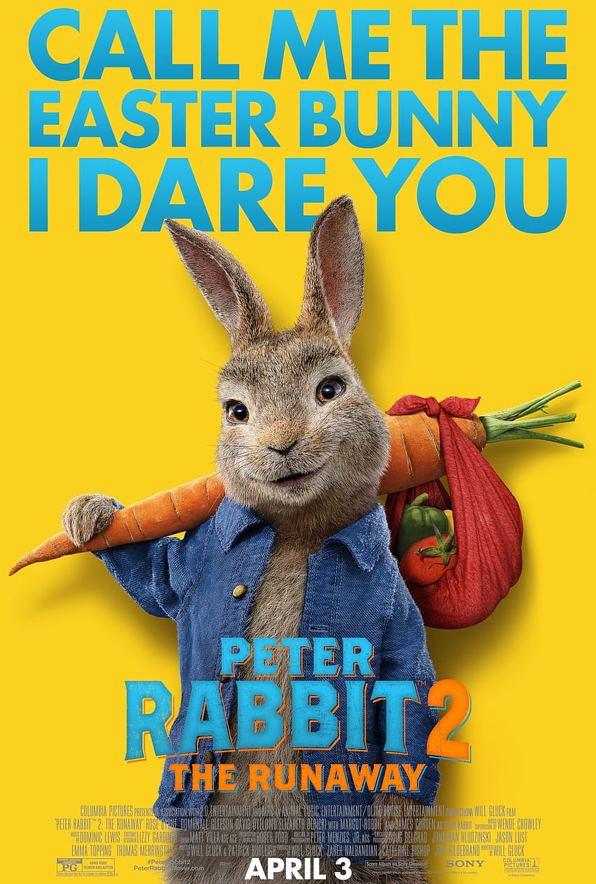 Peter Rabbit 2: The Runaway, peter rabbit 2021 movie HD phone wallpaper