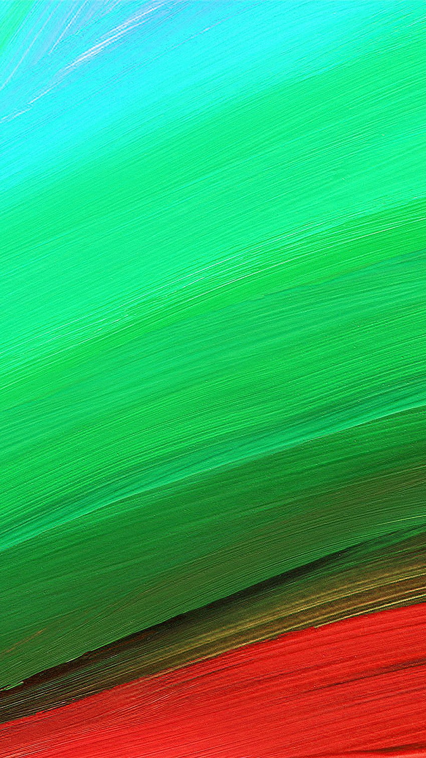Regenbogen-Strudel-Linien-Abstraktes Muster Grün-Rot Android, grünes Linienmuster HD-Handy-Hintergrundbild