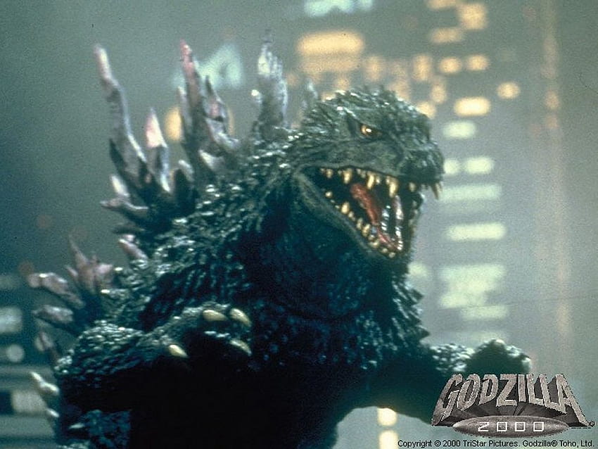 Godzilla, der große Kerl selbst. Mein erstes Godzilla-Gesicht HD-Hintergrundbild