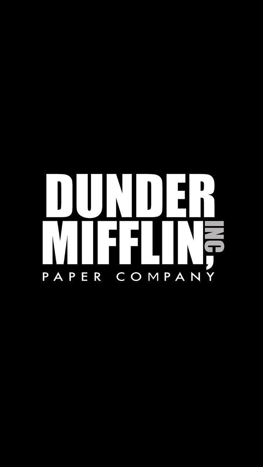 Das Büro Dunder Mifflin HD-Handy-Hintergrundbild