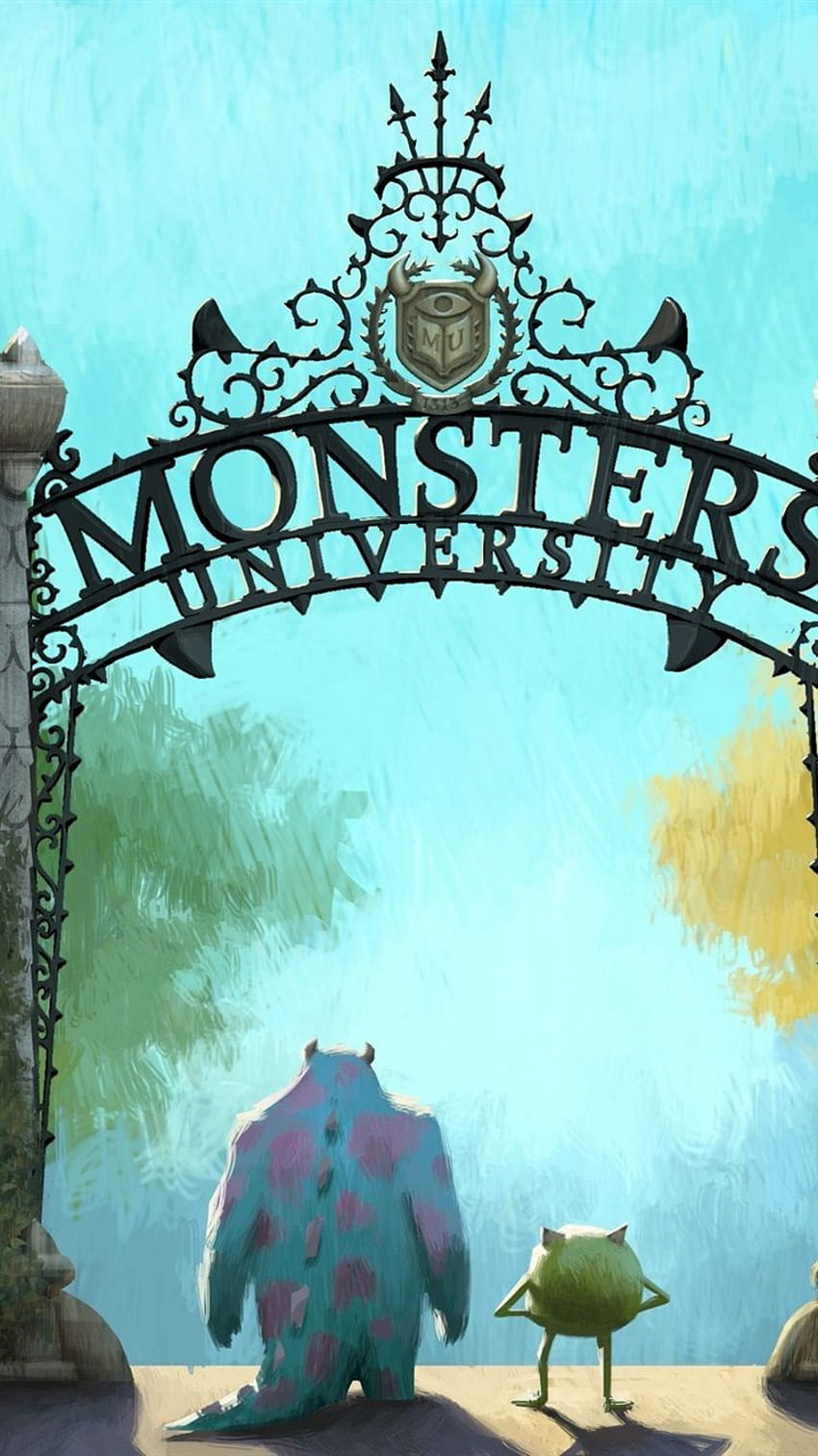 Monsters University 750x1334 iPhone 8/7/6/6S , background, university iphone HD phone wallpaper