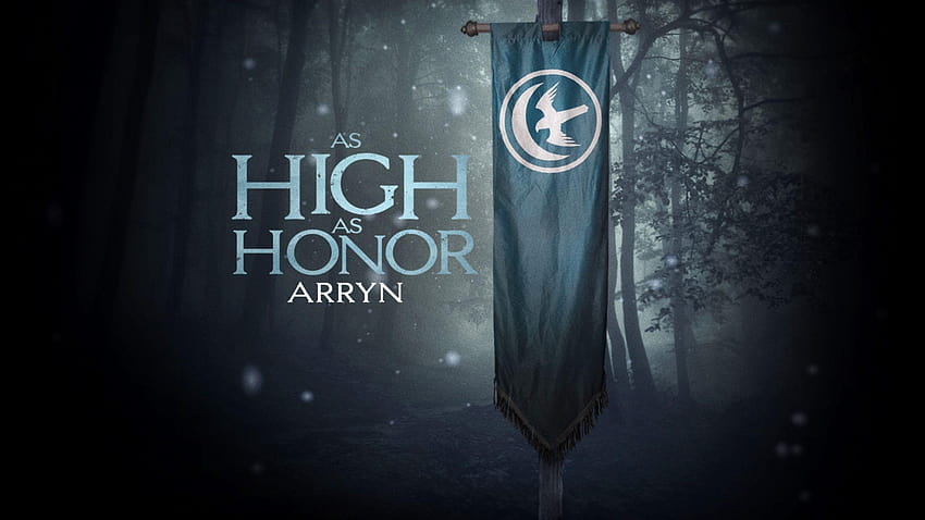 Game Of Thrones House Arryn Banner Mobile, банери HD тапет