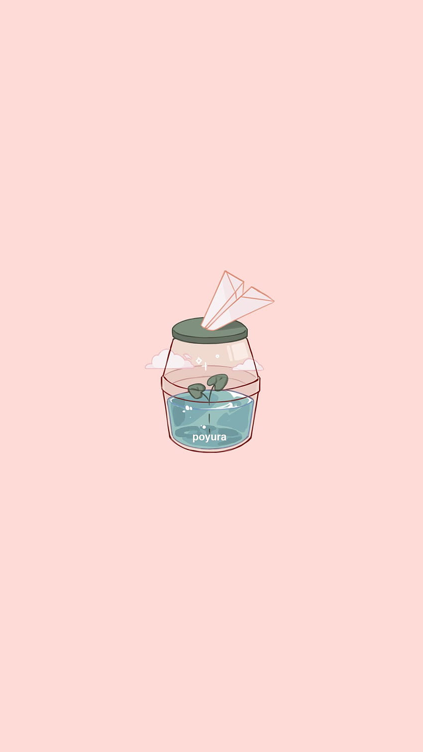 Aesthetic Plant Drink Sticker Pack, aesthetic water hand HD phone wallpaper