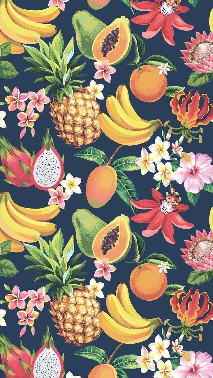 Summer is finally here, celebrate with this tropical for your smartphone, fruit summer HD phone wallpaper