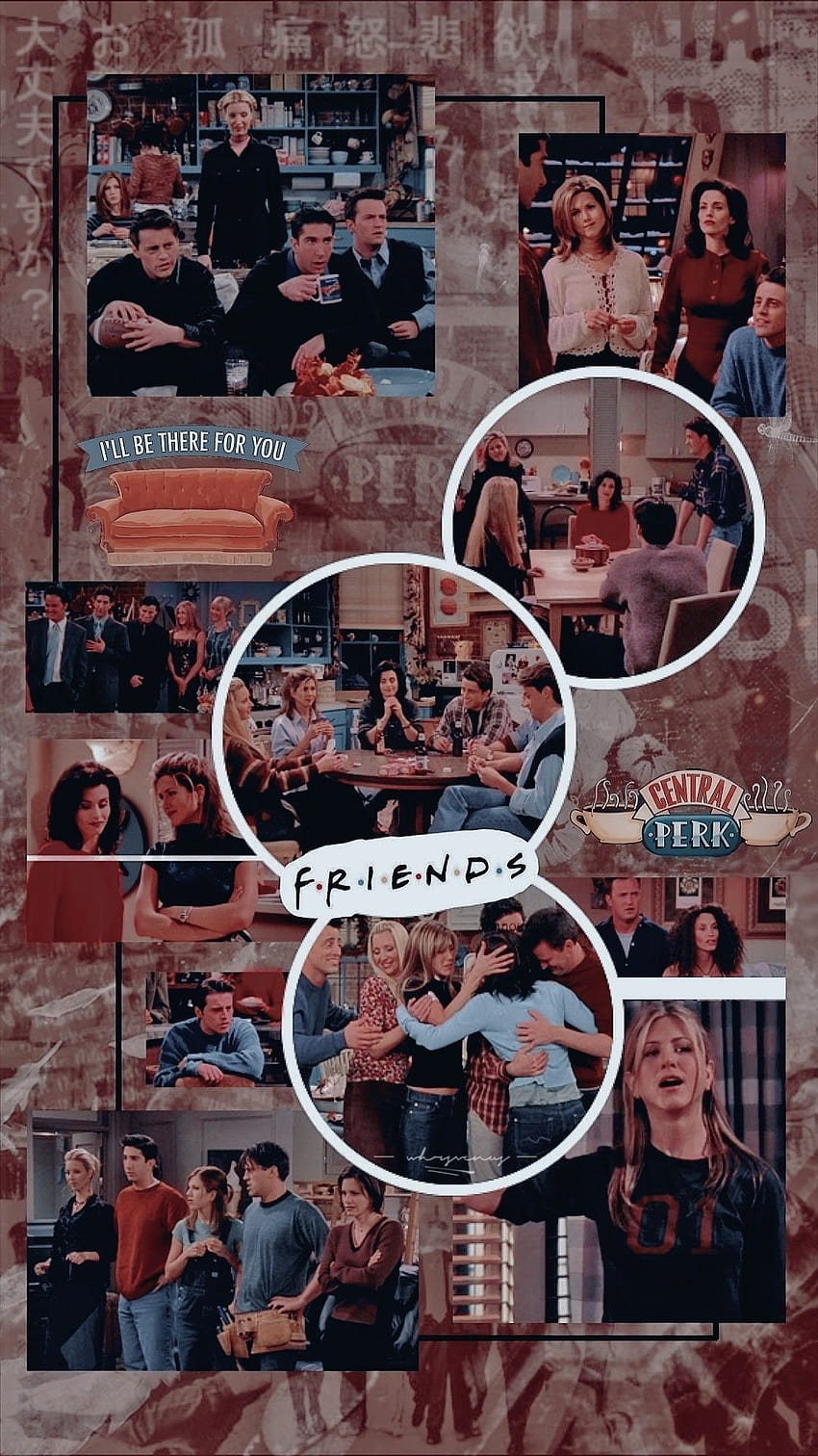 Friends Aesthetic TV Show Wallpapers  Wallpaper Cave