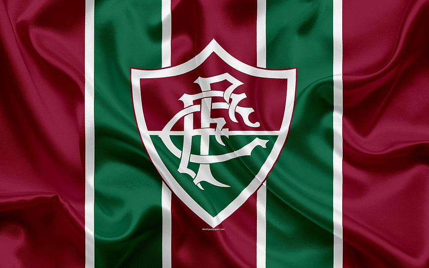 Fluminense FC, club de fútbol brasileño, escudo fondo de pantalla