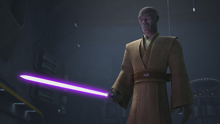 Pics, synopsis and teaser for The Clone Wars:, mace windu star wars franchise HD wallpaper