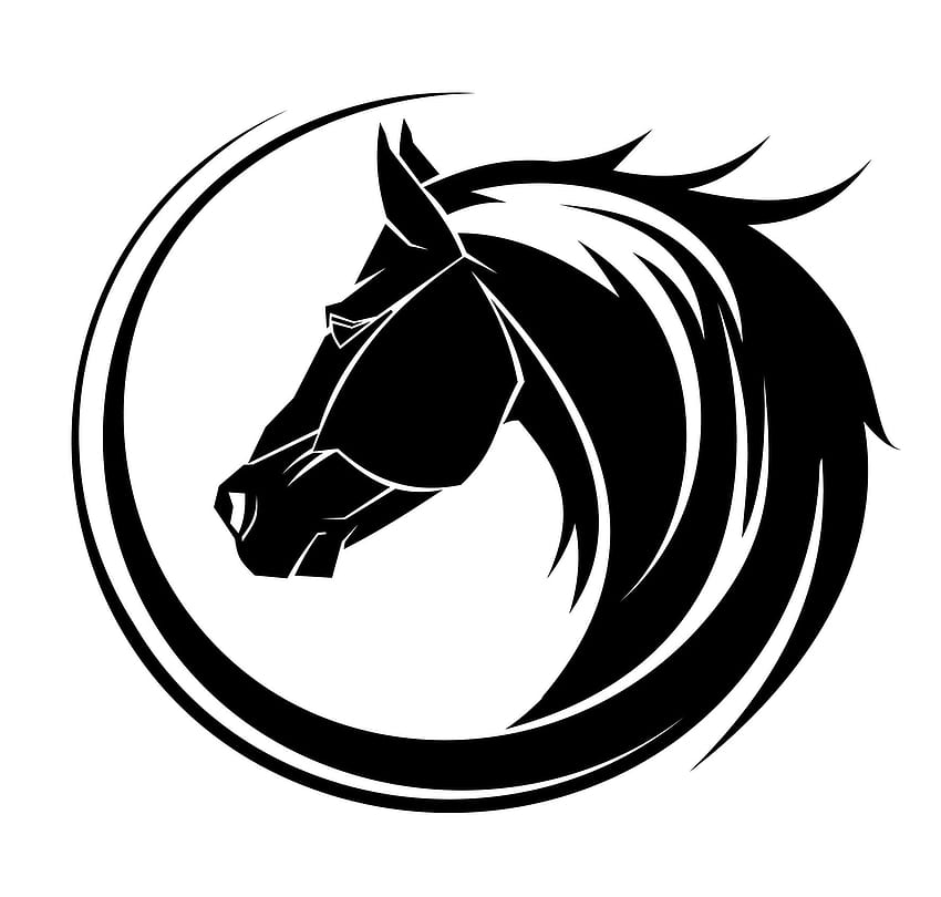 Logotipo de caballo Png, prediseñadas, prediseñadas en la biblioteca de prediseñadas, logotipo de fondo de pantalla