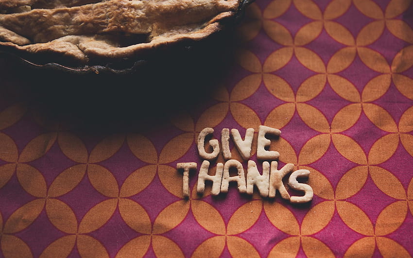 Happy Thanksgiving Day , & 2014, purple thanksgiving HD wallpaper