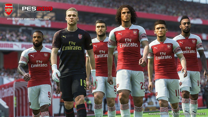PES 2019: Konami renews its partnership with Arsenal, pes2019 HD wallpaper