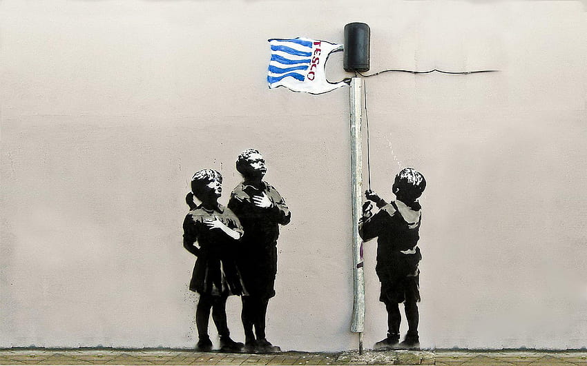 Leila Lopes: banky 1024×952 Banksy, bank seni jalanan Wallpaper HD