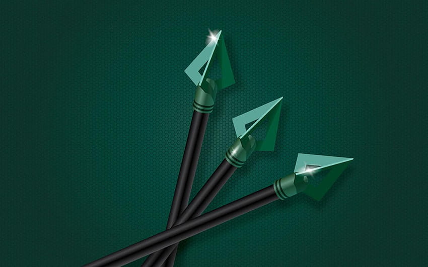 Green Arrow, aesthetic arrow HD wallpaper